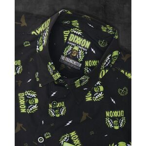 Dixxon Flannel "The Frankenstein" Horror Series Bamboo SS Party Shirt